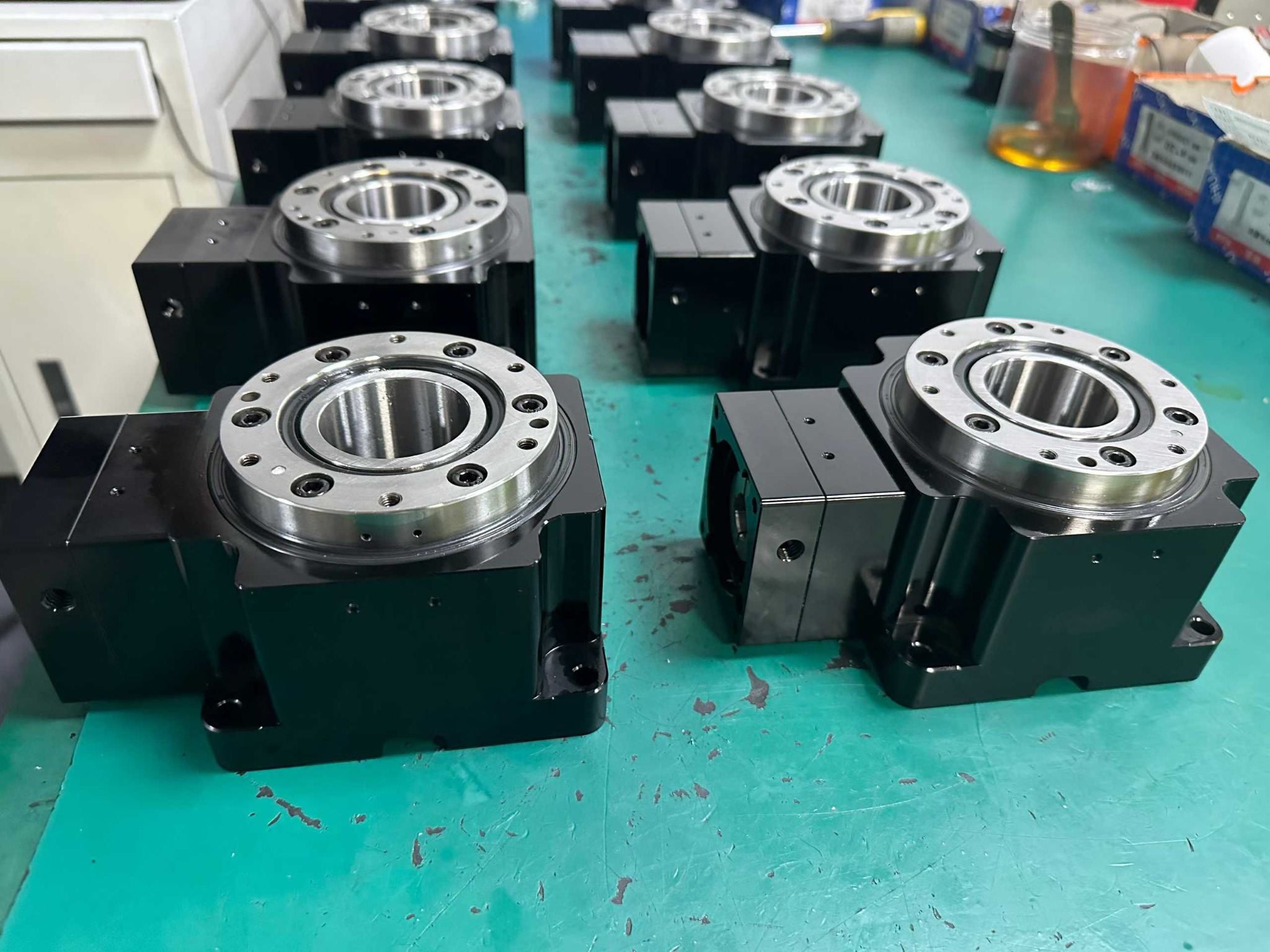 恩坦斯特 ANDANTEX HTM 重载中空旋转平台 批量产品实拍